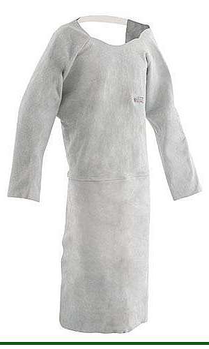 Avental de raspa com mangote Avental de raspa com mangote