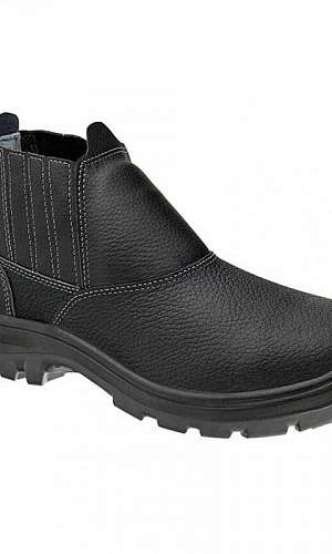 Botina de segurança com biqueira de aço Botina de segurança com biqueira de aço