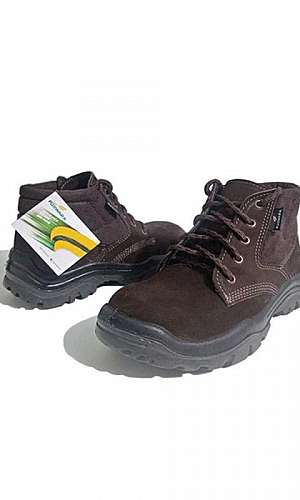 Botina de segurança com biqueira de pvc Botina de segurança com biqueira de pvc