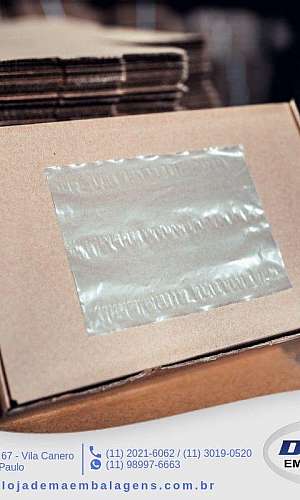 Envelope de segurança transparente Envelope de segurança transparente