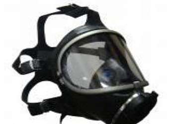Máscara autônoma com cilindro de oxigenio