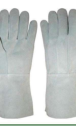Luva de raspa soldador Luva de raspa soldador