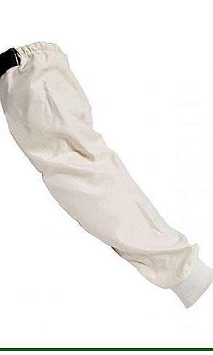 Mangote de lona com velcro Mangote de lona com velcro