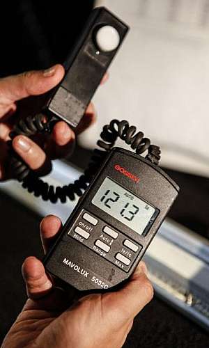 Medidor de luz branca Medidor de luz branca