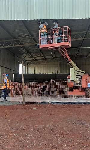 Obras industriais Obras industriais