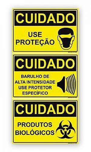 Placa de segurança do trabalho Placa de segurança do trabalho