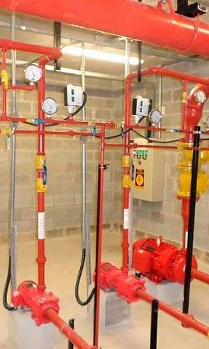 Projeto combate a incêndio Projeto combate a incêndio