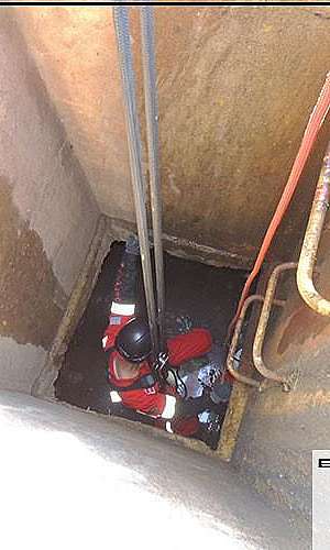 Trabalho em espaço confinado Trabalho em espaço confinado